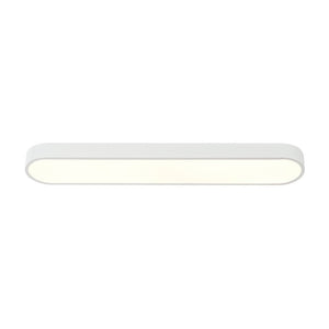 Farmhouze Light - Modern Dimmable LED Minimalism Oval Flush Mount Light - Ceiling Light - White - 