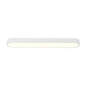 Farmhouze Light - Modern Dimmable LED Minimalism Oval Flush Mount Light - Ceiling Light - White - 
