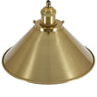 Load image into Gallery viewer, Farmhouze Light-Modern Farmhouse 1-Light Brass Metal Cone Shade Pendant-Pendant-1 Pack-
