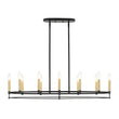 Load image into Gallery viewer, Farmhouze Light - Modern Farmhouse 12 - Light Candle Oblong Island Chandelier - Chandelier - 12 Bulbs - 

