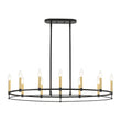 Load image into Gallery viewer, Farmhouze Light - Modern Farmhouse 12 - Light Candle Oblong Island Chandelier - Chandelier - 12 Bulbs - 
