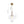 Load image into Gallery viewer, Farmhouze Light - Modern Farmhouse Bell Glass Shade Single Pendant Light - Pendant - Brass - 
