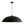 Load image into Gallery viewer, Farmhouze Light - Modern Farmhouse Black Saucer Oversized Dome Pendant - Chandelier - 30.7 in - 
