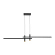 Load image into Gallery viewer, Farmhouze Light-Modern Farmhouse Dimmable LED Linear Kitchen Island Pendant-Chandelier-Black-

