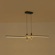 Load image into Gallery viewer, Farmhouze Light-Modern Farmhouse Dimmable LED Linear Kitchen Island Pendant-Chandelier-Black-
