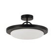 Load image into Gallery viewer, Farmhouze Light-Modern Farmhouse Round Frisbee Dimmable LED Ceiling Light-Ceiling Light-Black-
