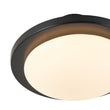 Load image into Gallery viewer, Farmhouze Light-Modern Farmhouse Round Frisbee Dimmable LED Ceiling Light-Ceiling Light-Black-
