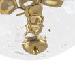 Load image into Gallery viewer, Farmhouze Light-Modern Farmhouse Wide Bowl Water Glass Ceiling Light-Ceiling Light-Brass-
