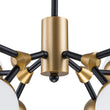 Load image into Gallery viewer, Farmhouze Light-Modern Frosted Glass Bubble Molecular Sputnik Chandelier-Chandelier-Brass Black-
