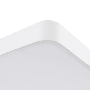 Farmhouze Light - Modern Large Rectangular Dimmable LED Ceiling Light - Ceiling Light - Grey - 