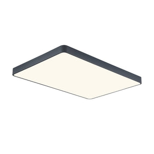 Farmhouze Light - Modern Large Rectangular Dimmable LED Ceiling Light - Ceiling Light - Grey - 