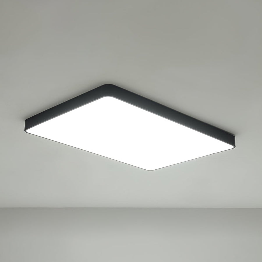 Farmhouze Light - Modern Large Rectangular Dimmable LED Ceiling Light - Ceiling Light - Grey - 