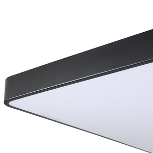 Farmhouze Light - Modern Large Rectangular Dimmable LED Ceiling Light - Ceiling Light - Grey - 