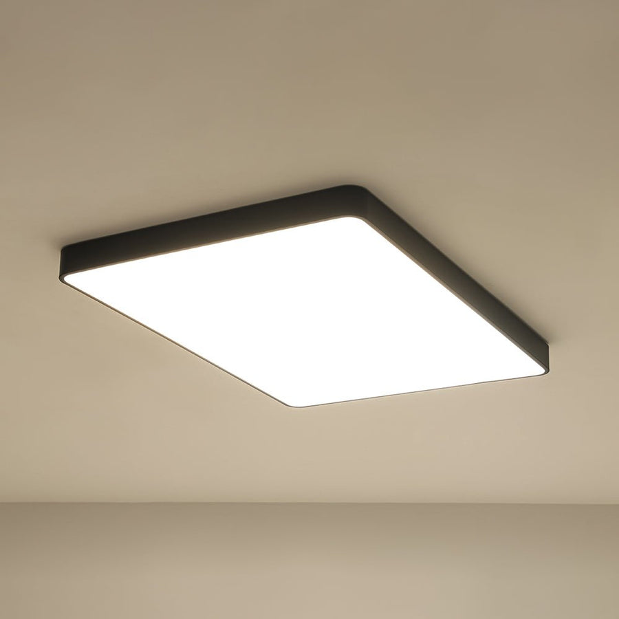 Farmhouze Light - Modern Large Rectangular Dimmable LED Ceiling Light - Ceiling Light - Grey - 