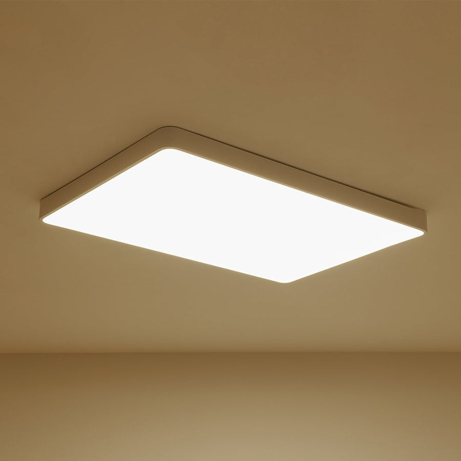 Farmhouze Light - Modern Large Rectangular Dimmable LED Ceiling Light - Ceiling Light - Grey - 