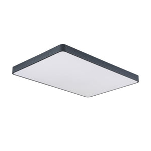 Farmhouze Light - Modern Large Rectangular Dimmable LED Ceiling Light - Ceiling Light - Grey - 