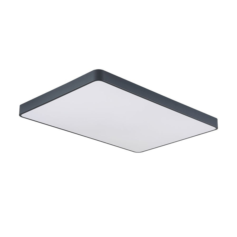 Farmhouze Light - Modern Large Rectangular Dimmable LED Ceiling Light - Ceiling Light - Grey - 