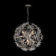 Load image into Gallery viewer, Farmhouze Light - Modern Luxury Crystal Floral Round Firework Starburst Chandelier - Chandelier - Chrome - 
