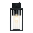 Load image into Gallery viewer, Farmhouze Light-Modern Minimalist 1-Light Black Square Outdoor Wall Lantern-Wall Sconce-2 Packs-
