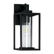 Load image into Gallery viewer, Farmhouze Light-Modern Minimalist 1-Light Black Square Outdoor Wall Lantern-Wall Sconce-2 Packs-
