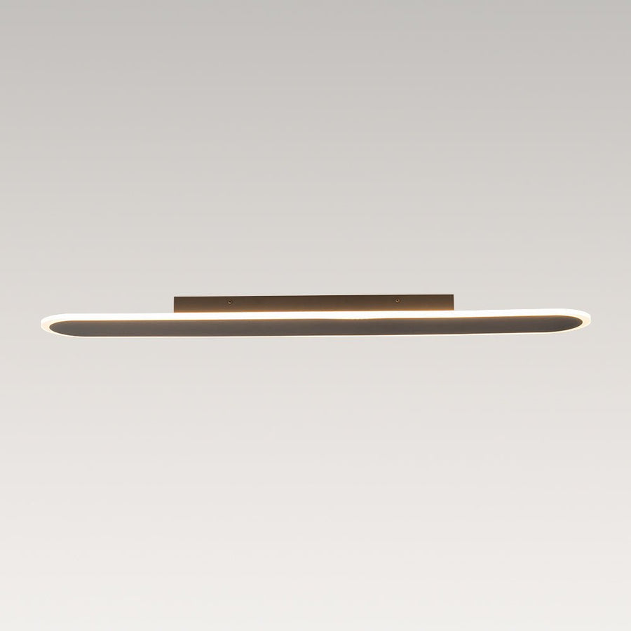 Farmhouze Light - Modern Minimalist Linear Oblong LED Semi Flush Mount - Ceiling Light - 39in - 