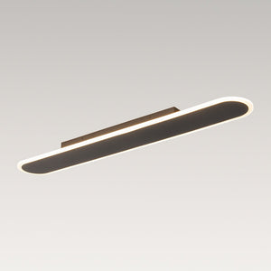 Farmhouze Light - Modern Minimalist Linear Oblong LED Semi Flush Mount - Ceiling Light - 39in - 