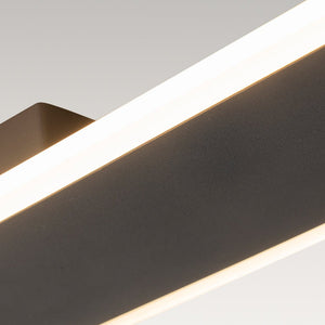 Farmhouze Light - Modern Minimalist Linear Oblong LED Semi Flush Mount - Ceiling Light - 39in - 