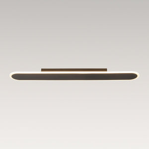 Farmhouze Light - Modern Minimalist Linear Oblong LED Semi Flush Mount - Ceiling Light - 39in - 