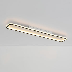 Farmhouze Light - Modern Oblong Dimmable LED Semi Flush Mount Ceiling Light - Ceiling Light - 39in - 