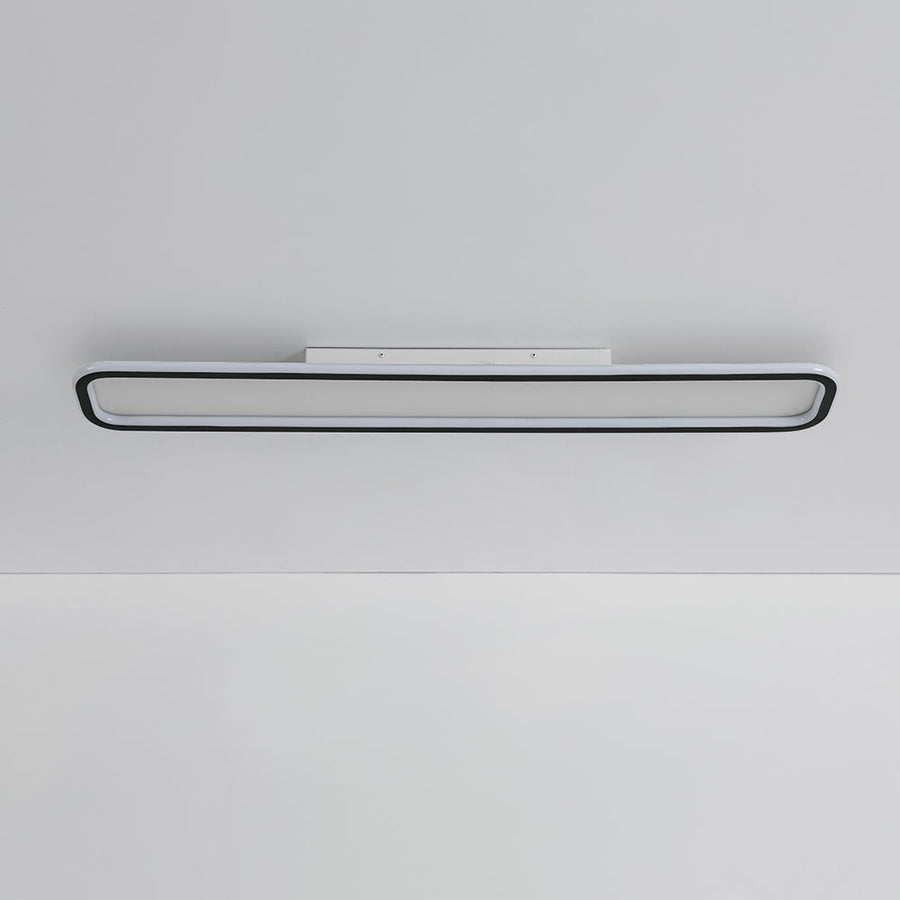Farmhouze Light - Modern Oblong Dimmable LED Semi Flush Mount Ceiling Light - Ceiling Light - 39in - 