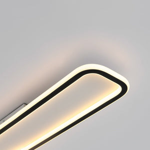 Farmhouze Light - Modern Oblong Dimmable LED Semi Flush Mount Ceiling Light - Ceiling Light - 39in - 