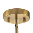 Load image into Gallery viewer, Farmhouze Light-Modern Tiered Water Glass Globe Round Sputnik Chandelier-Ceiling Light-Brass-
