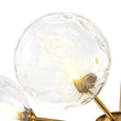 Load image into Gallery viewer, Farmhouze Light-Modern Tiered Water Glass Globe Round Sputnik Chandelier-Ceiling Light-Brass-
