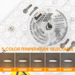 Load image into Gallery viewer, Farmhouze Light-Nordic Simple Round Shallow Bowl Dimmable LED Ceiling Light-Ceiling Light-White-
