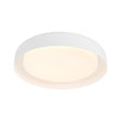 Load image into Gallery viewer, Farmhouze Light-Nordic Simple Round Shallow Bowl Dimmable LED Ceiling Light-Ceiling Light-White-
