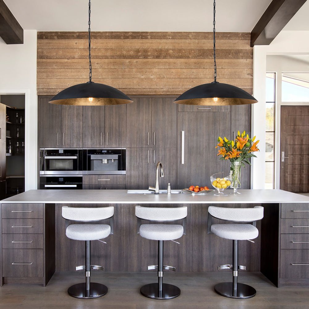 OpenBox Industrial Vintage Oversized Dome Pendant Farmhouze Light