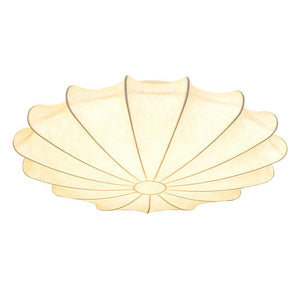 Farmhouze Light - OpenBox - Mid - century White Silk Flush Mount Light - Ceiling Light - M - 