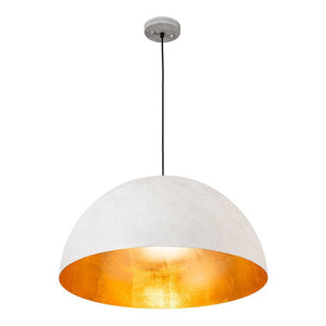 Farmhouze Light - OpenBox - Modern Farmhouse Oversized Dome Pendant - Chandelier - White - 15 in. - M