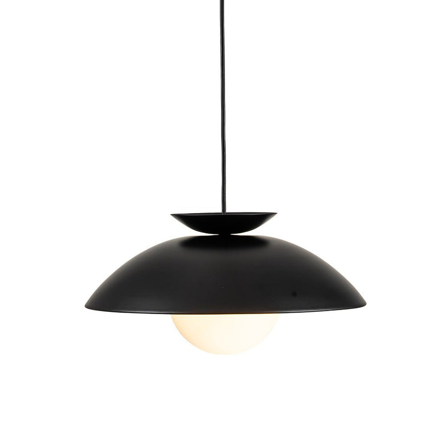 Farmhouze Light - OpenBox - Scandinavian Single Metal Dome Kitchen Pendant - Pendant - Black - 