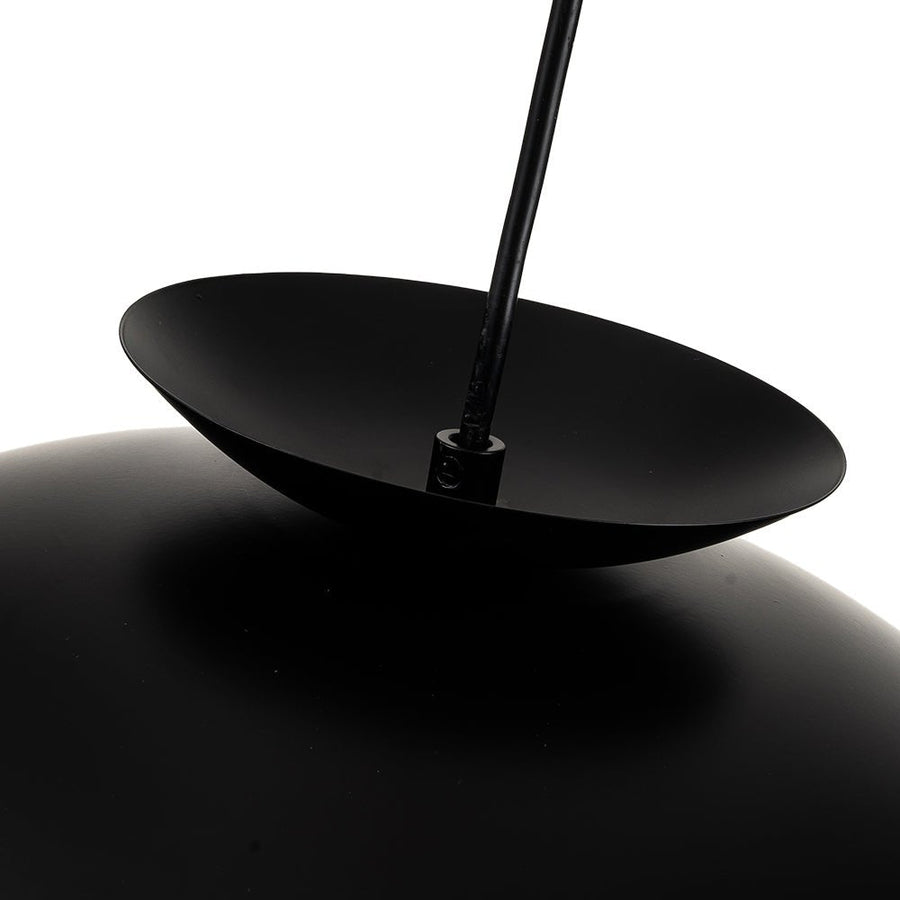 Farmhouze Light - OpenBox - Scandinavian Single Metal Dome Kitchen Pendant - Pendant - Black - 