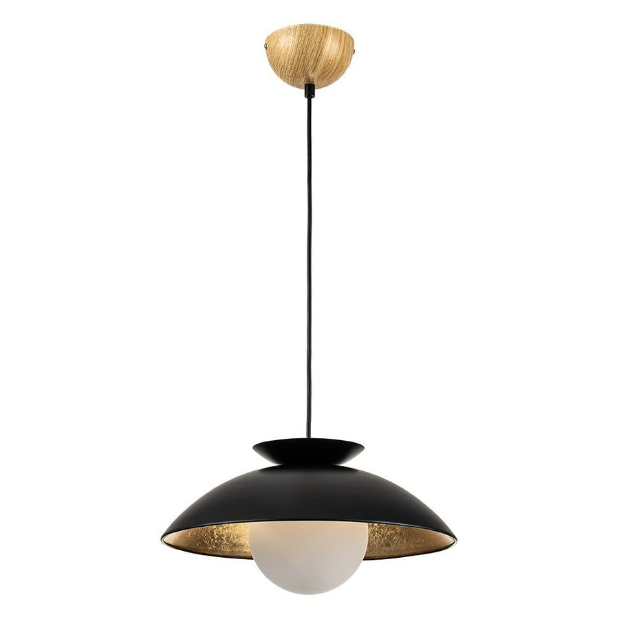 Farmhouze Light - OpenBox - Scandinavian Single Metal Dome Kitchen Pendant - Pendant - Black - 