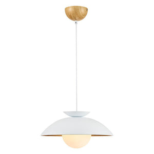 Farmhouze Light - OpenBox - Scandinavian Single Metal Dome Kitchen Pendant - Pendant - White - 