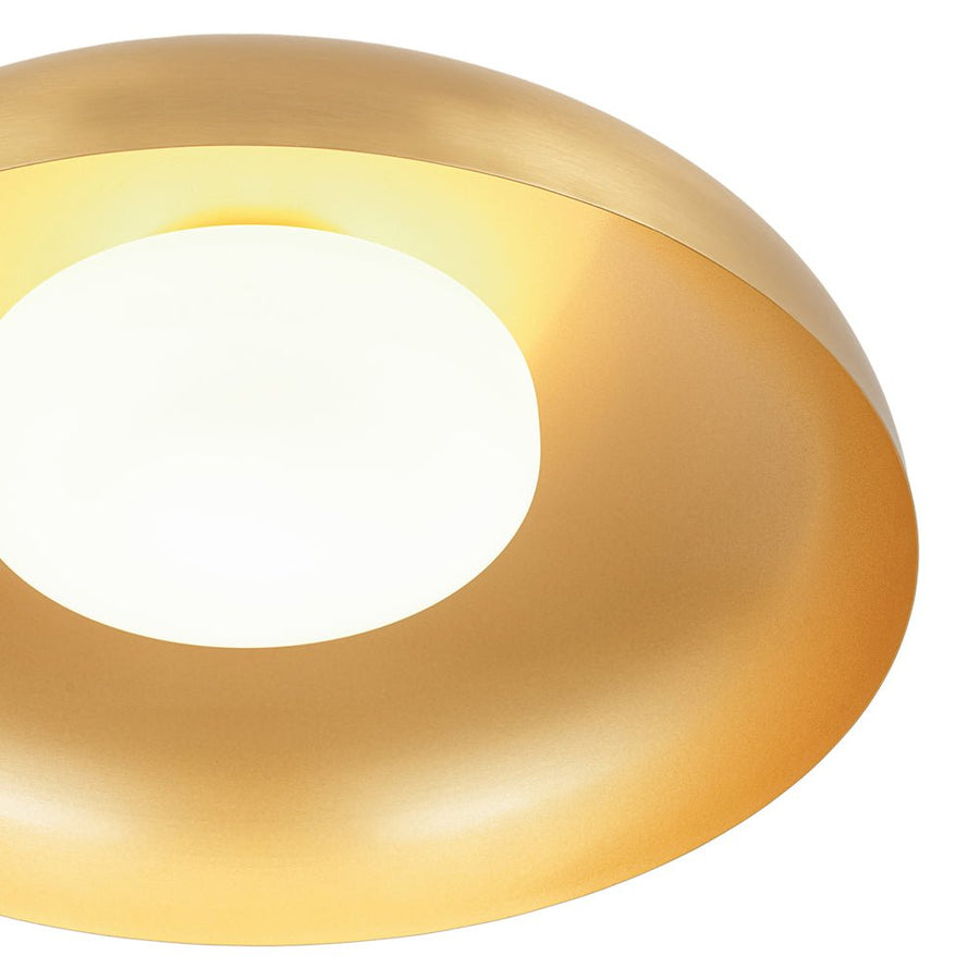 Led Doom Light Round Retro Dimmable LED Round Dome Semi Flush Mount | Farmhouze Light
