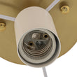 Load image into Gallery viewer, Farmhouze Light-Retro Farmhouse Ivory Linen Drum Lantern Ceiling Light-Ceiling Light-12.8 in-
