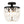 Load image into Gallery viewer, Farmhouze Light - Round Cutting Crystal Cage Black Semi Flush Light - Chandelier - Black - 
