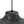 Load image into Gallery viewer, Farmhouze Light - Rustic Distressed Black Wooden Dome Pendant light - Pendant - 15 inches - 
