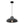 Load image into Gallery viewer, Farmhouze Light - Rustic Distressed Black Wooden Dome Pendant light - Pendant - 15 inches - 
