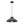Load image into Gallery viewer, Farmhouze Light - Rustic Distressed Black Wooden Dome Pendant light - Pendant - 15 inches - 
