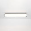 Load image into Gallery viewer, Farmhouze Light - Rustic Wooden LED Long Oval Semi Flush Ceiling Light - Ceiling Light - White - 
