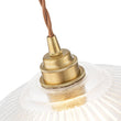 Load image into Gallery viewer, Farmhouze Light-Scandinavian 1-Light Striped Glass Dome Kitchen Pendant-Pendant-15 in-
